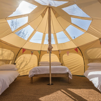 4m Lotus Belle Hybrid Deluxe Stargazer Tent