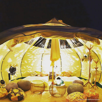 4m Lotus Belle Hybrid Deluxe Stargazer Tent