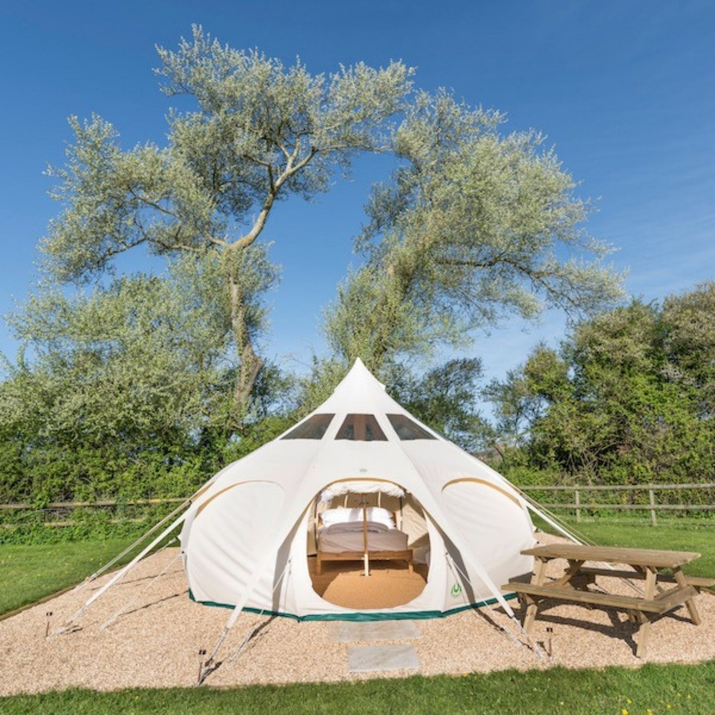 4m Lotus Belle Hybrid Deluxe Stargazer Tent