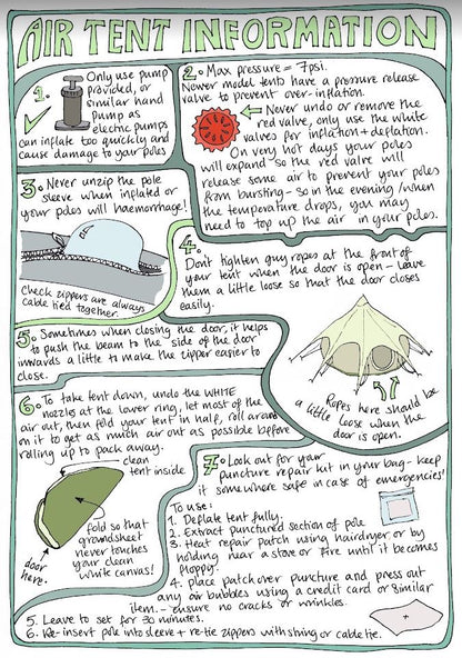 Lotus Belle Air Beam Bud Tent